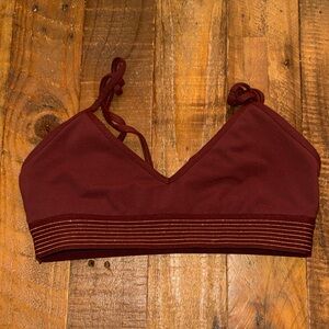 Lululemon Athletica Maroon Bralette